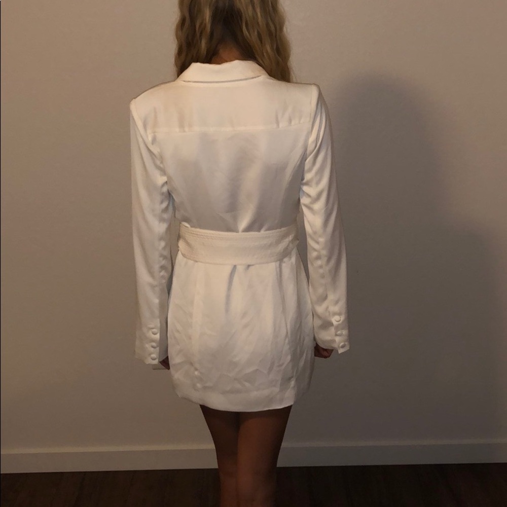 NBD White Blazer Dress - Picture 4 of 4